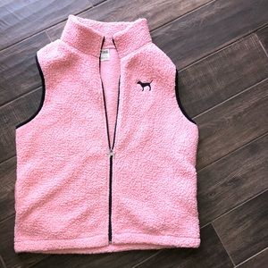 VS PINK Sherpa Vest